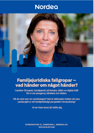 Familjejuridik – Caroline Törnquist, Nordea