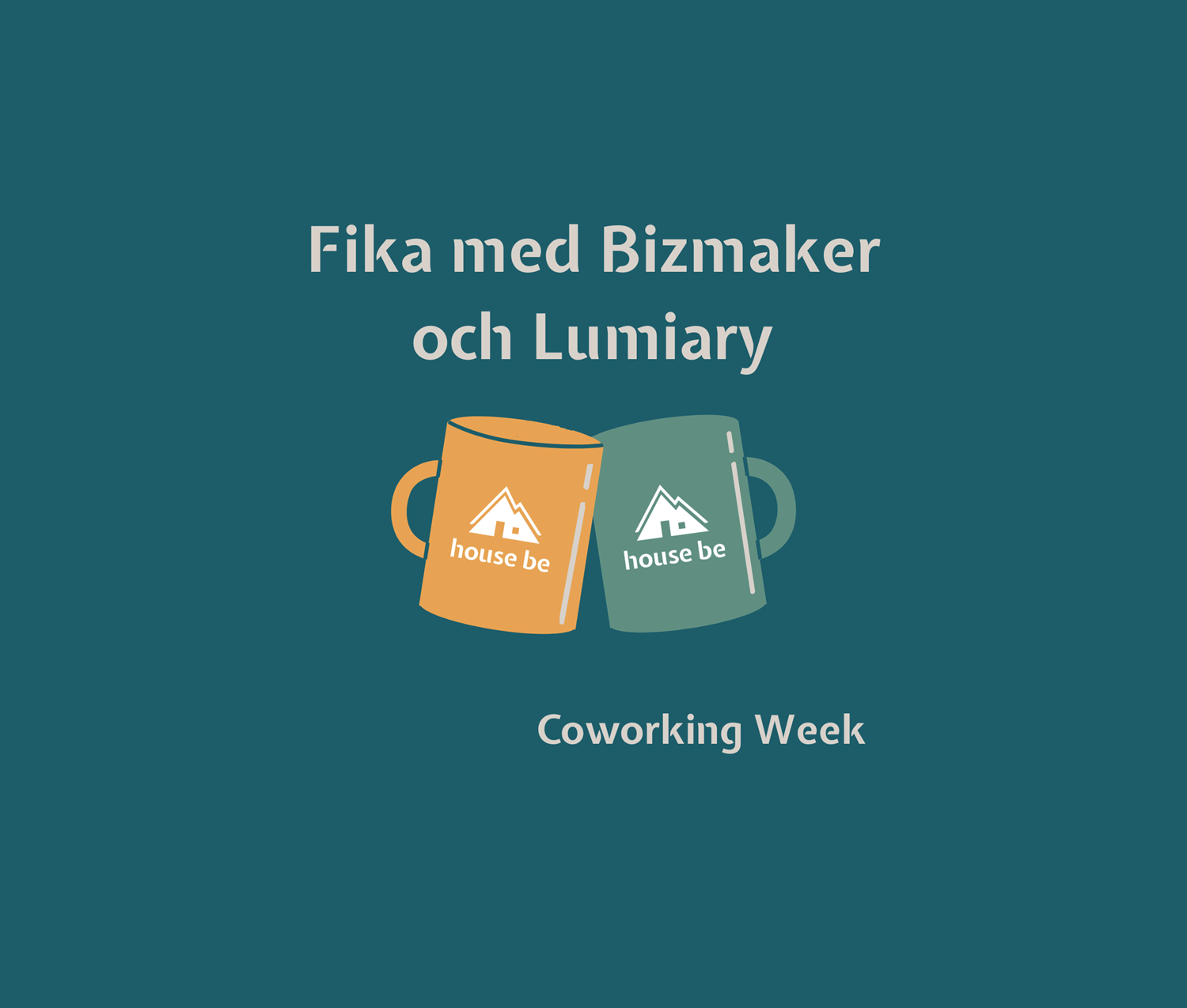 Fika med BizMaker och Lumiary