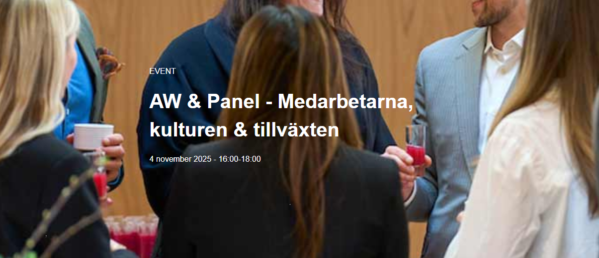 AW & Panel - Medarbetarna, kulturen & tillväxten